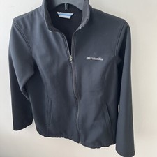 Columbia Black Full Zip Size S Jacket 100  Polyester