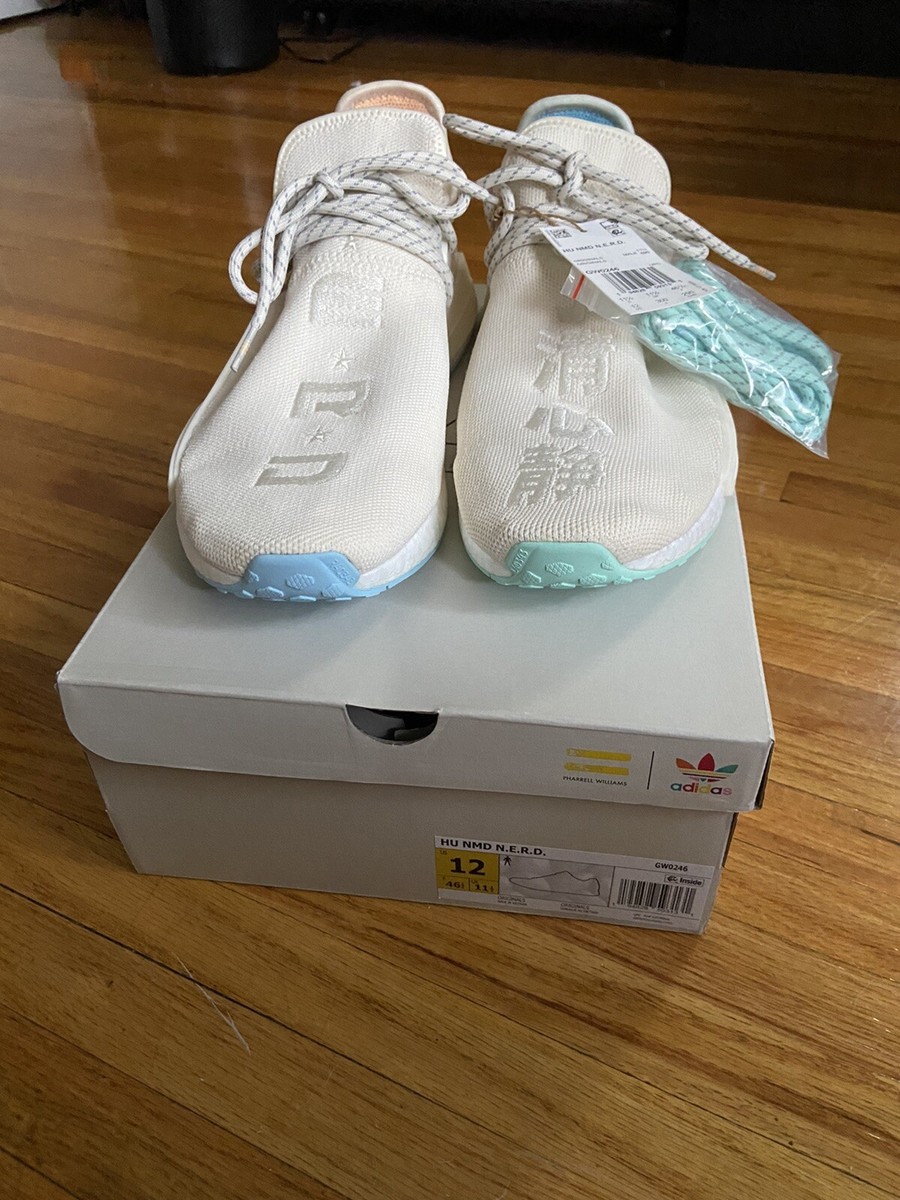 adidas gazelle silver green womens Adidas NMD HU Pharrell Human Race Scarlet – SoleMate Sneakers main image 1
