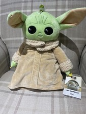 Star Wars Baby Yoda Grogu Hot Water Bottle & Cover 1LT Primark Disney new