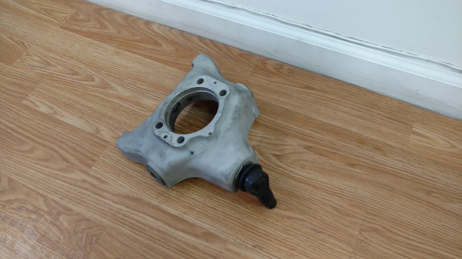 LAMBORGHINI GALLARDO FRONT RIGHT HUB KNUCKLE OEM 400407246A W/ TIE ROD END