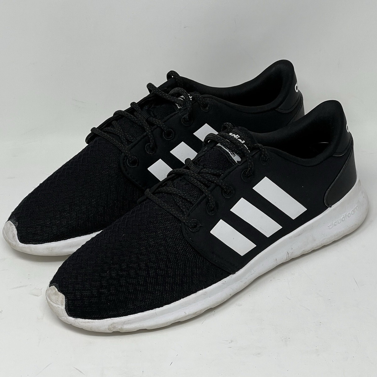 ADIDAS CLOUDFOAM Sneakers Womens Black Mesh Comfort Walking Athleisure  Shoes