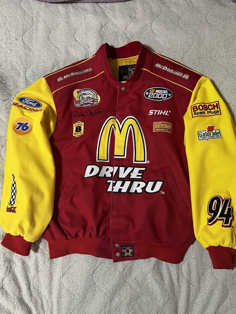 Jeff Hamilton Mcdonald'S Racing Jacket Made In Americ… Gem