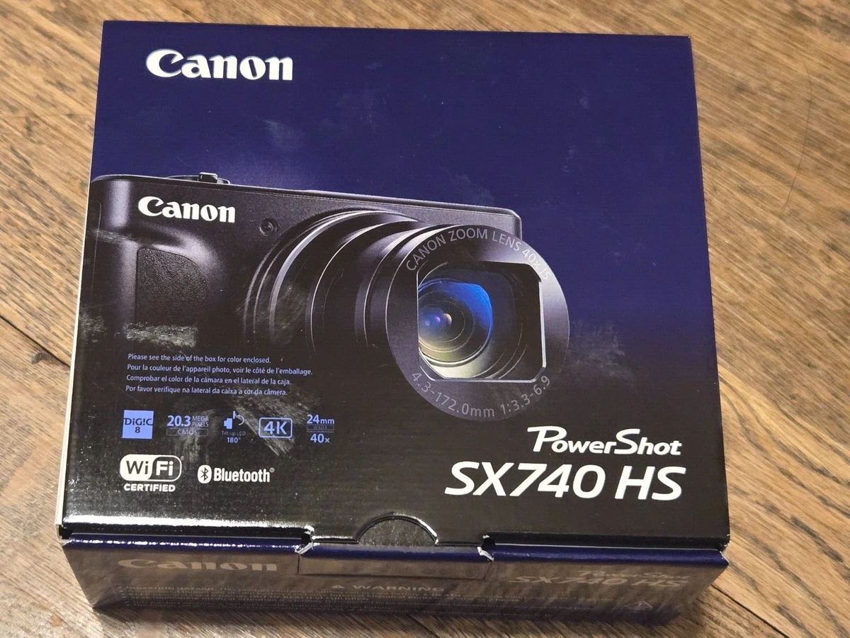 Canon PowerShot SX740 HS 数回のみ使用の美品 Canon PowerShot SX740 HS Digital Cameras for Sale - Shop New
