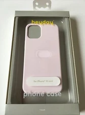 NEW heyday Soft Light Pink Pastel Silicone Phone Case for iPhone 12 Mini