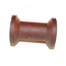 4 Pack 4" inch Boat Trailer Molded Rubber Keel Roller Spool Bow Stop 5/8" Hole