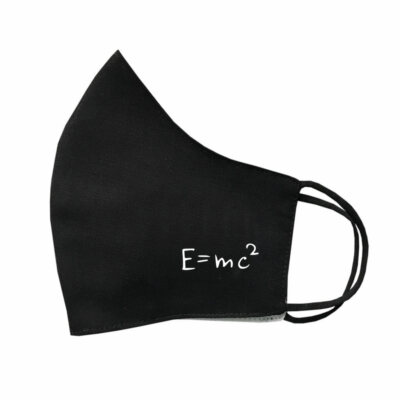 Einstein EMC2 Gleichung Schutzhülle Waschbar Wiederverwendbar Atmungsaktiv Mathe