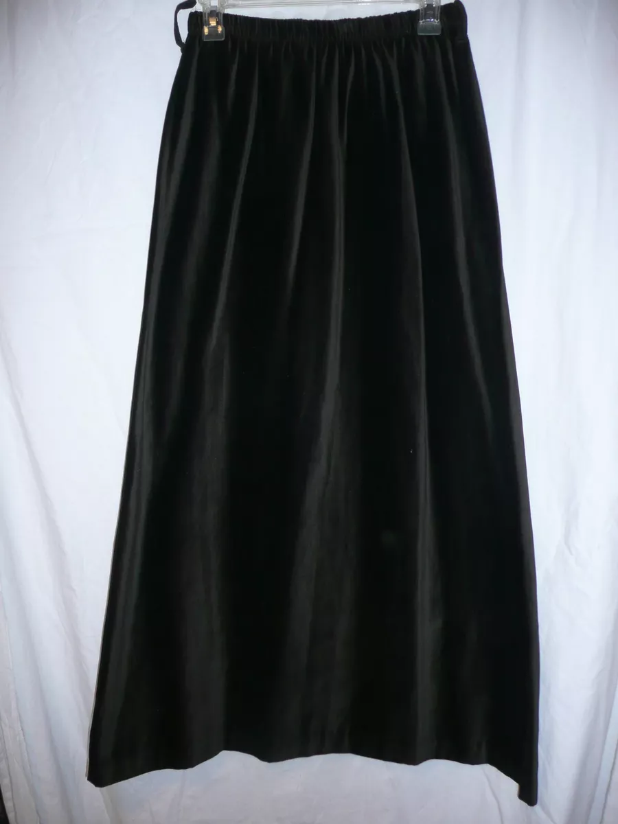 Black velvet 2025 skirt size 12