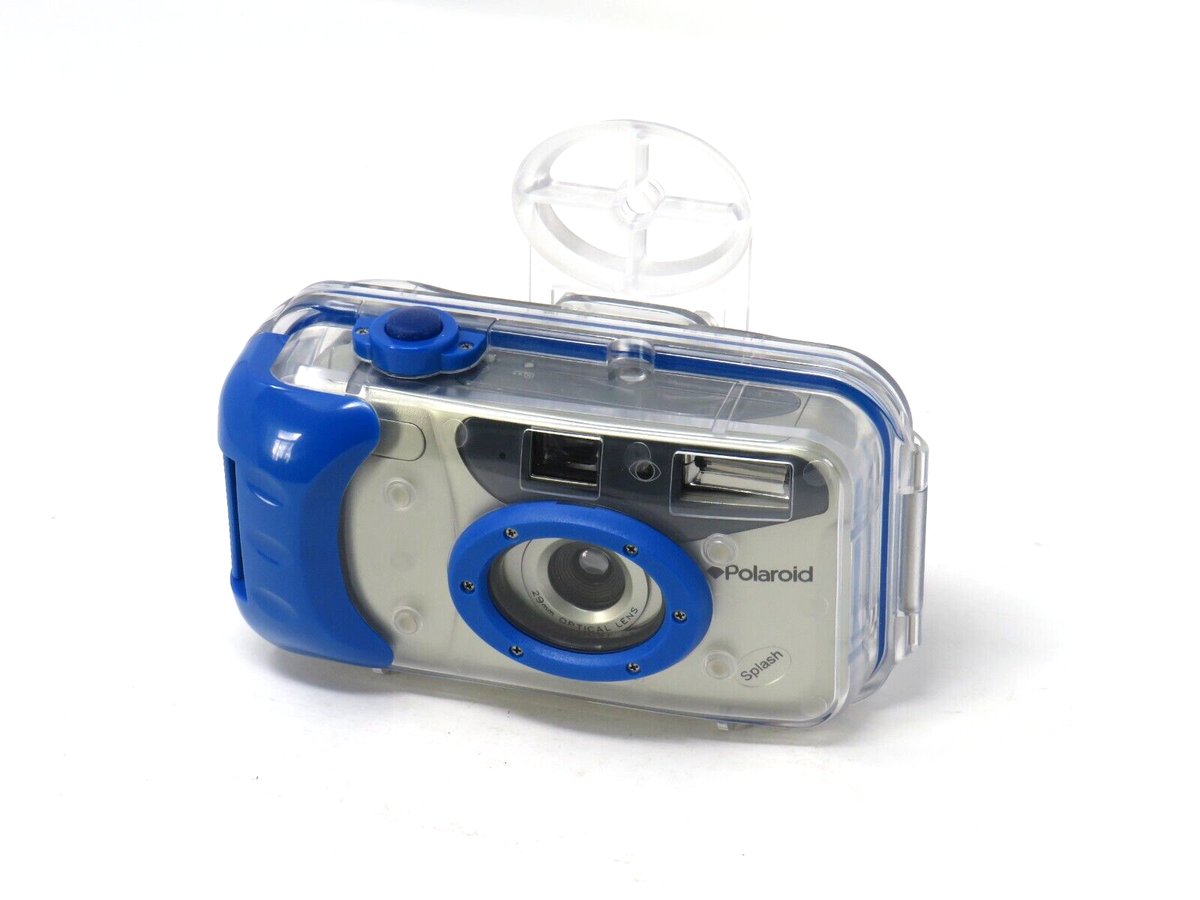 Polaroid SPLASH 35mm underwater camera UK