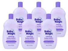 Baby Magic Calming Lotion, Lavender & Chamomile, 16.5 Oz, 6-Pack