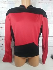 Rubies Star Trek 2012 Men  s Costume Shirt Back Zipper Red Black Medium Deluxe