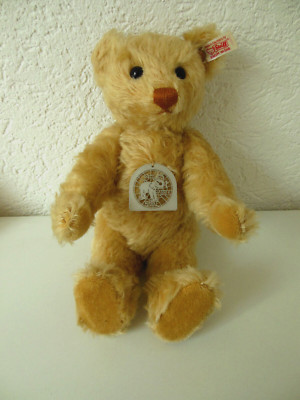 Steiff Teddy-Elefantenschablone+K+F+S+Zertifikat+Karton