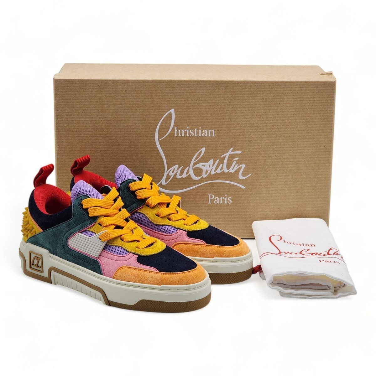 【未使用】Christian Louboutin アストロルビ25.5 Astroloubi - Sneakers - Calf leather, suede and nappa leather