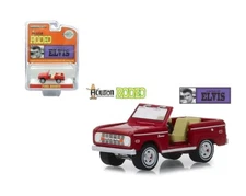 GREENLIGHT 1:64 ELVIS PRESLEY (1935-77) FORD BRONCO 1974 LIVESTOCK SHOW 29984-5D