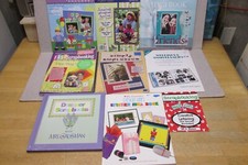 9 DIFFERENT BOOKS ON SCRAPBOOKING