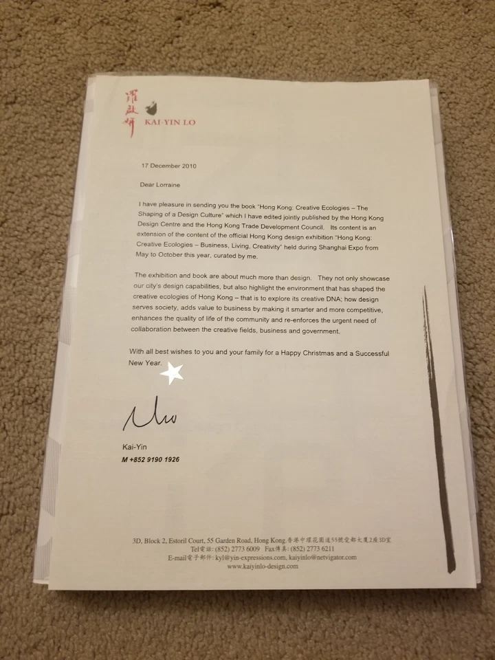 !!RARE!! Hong Kong Creative Ecologies The Shaping of a Design Culture Kai-Yin Lo - Image 2 of 4