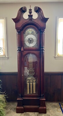 Howard Miller Grandfather Clock model 610-862 | eBay