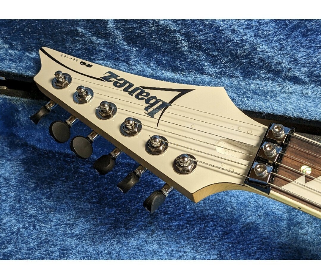 Electric Guitar Ibanez RG Series RG350DX 3H White Modified
