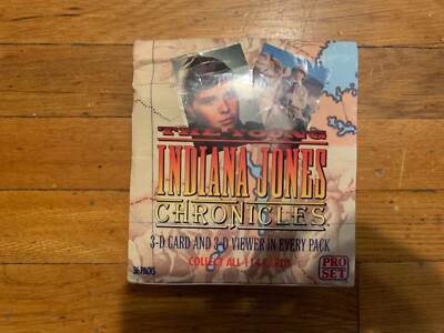 The Young Indiana Jones Chronicles 3-D Card and 3-D viewer in every pack