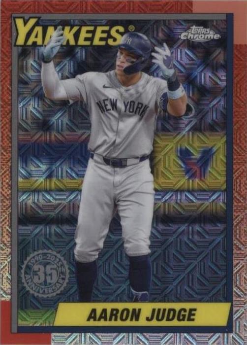 2025 Topps Series 1 - Aaron Judge #T90C-82 - 1 of 1