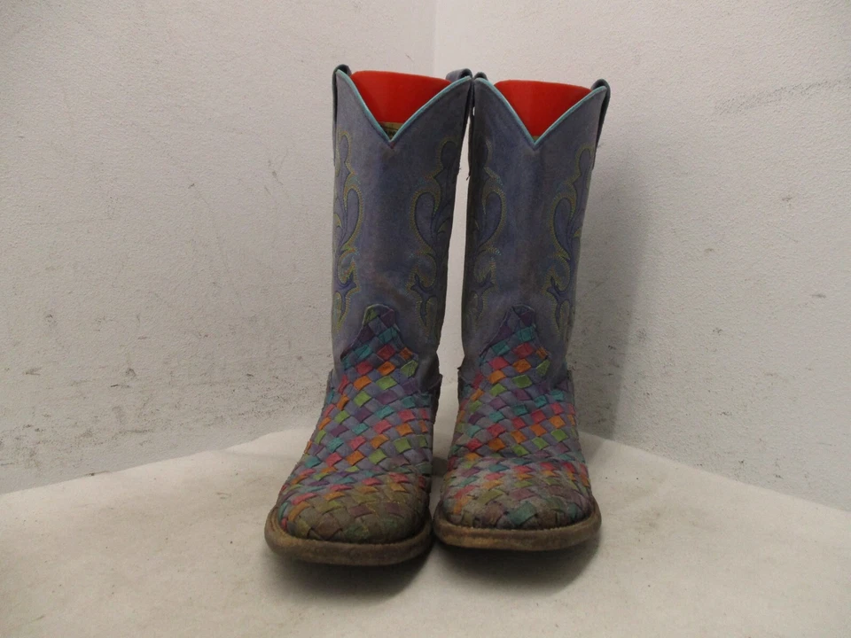 Botas de Vaquero MACIE BEAN Tuitti Fruitti Cuero Punta Cuadrada Juvenil Talla 3 Estilo 9087 Foto 2 de 4