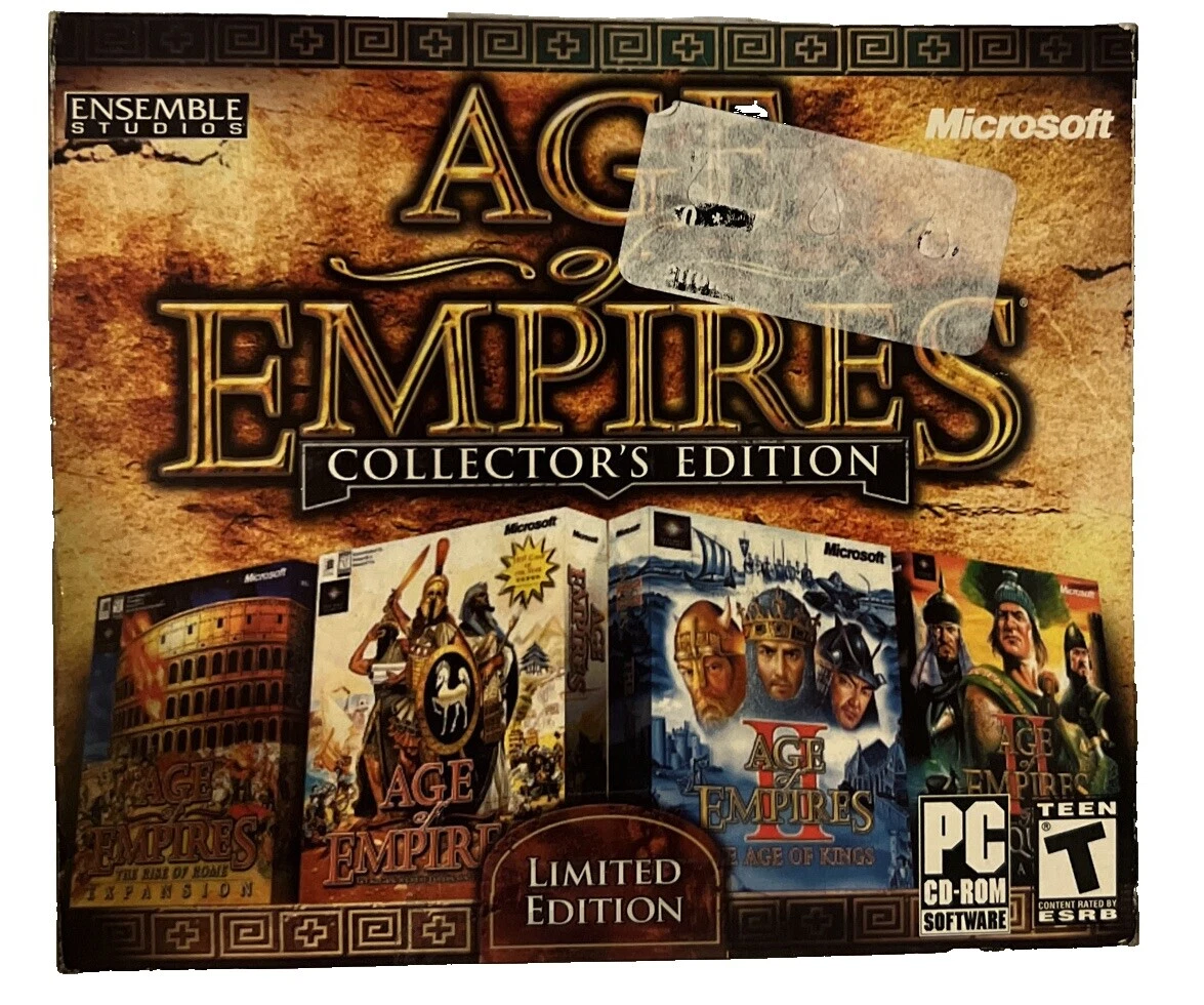 Age of Empires Collector's Edition Strategy Video Games