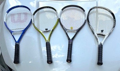 Wilson tennis rackets 4 total