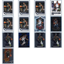 Anthony Edwards Basketball Card Lot (13) Minnesota Timberwolves SEE DESCRIPTION