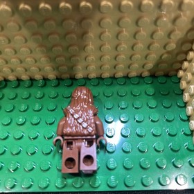 Lego Star Wars Chewbacca Old Brown Minifigure 7190 7127