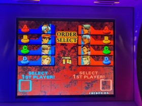 KING OF FIGHTERS 99 SNK MVS NEO GEO GAME CARTRIDGE. ALL ORIGINAL. TRANSPARENT.