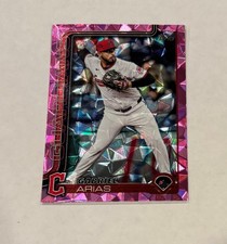 2025 Topps Update Series - Gabriel Arias #US206 Pink Diamante Foil