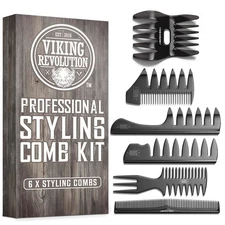 Professional Styling Hair Combs for Men Hair Styling, Texturizing, Grooming