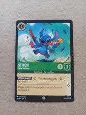 Stitch - Little Trickster 26/204 Common Azurite Sea Lorcana Near Mint