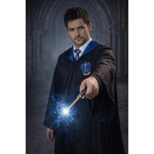 Harry Potter Ravenclaw Robe Kids Wizarding World Costume Blue Black 107919K