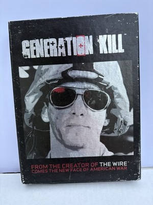 Generation Kill DVD 2008, 3-Disc Box Set From The Creator Of The Wire HBO Films