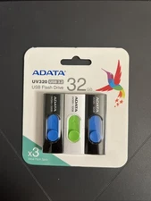 ADATA UV320 USB 3.2 Gen1 (3 Packs) 32GB Flash Drive Thumb Stick Storage Device