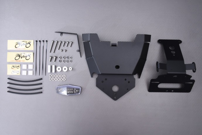 Support plaque AVDB moto BMW F 900 XR feu arrière LED