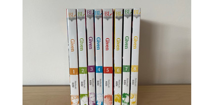 Given Manga Volumes 1-8 English