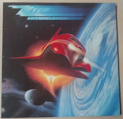 LP ZZ Top -Afterburner 1985 + Aufkleber sehr gut professionell  gereinigt