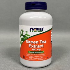 NOW FOODS Green Tea Extract 400 mg 250 Veg Ca...