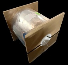 Rigid Clear PVC Film Roll .010" 10 Mil 17" Wide x 2040' LF 6" Core Vinyl Sheet