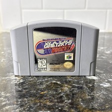 Wayne Gretzky's 3D Hockey (Nintendo 64, 1996) N64 NHL CLEANED AUTHENTIC