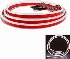 Hood Light Strip, Daytime Running Lights, 71 Inch Waterproof Flex Color: White