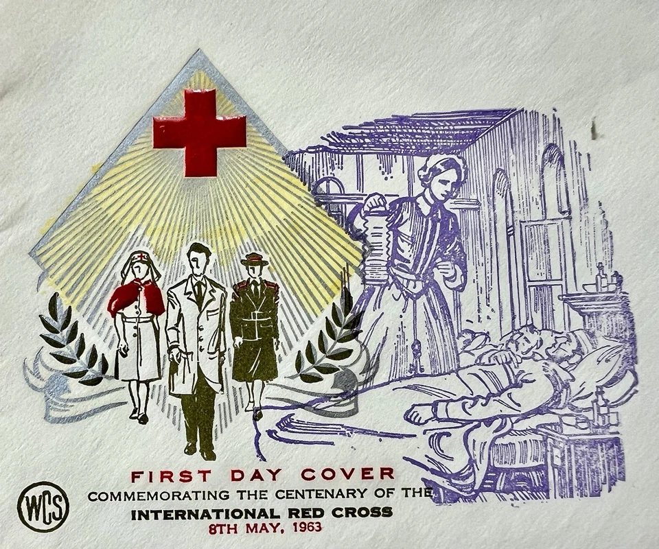 Australia 1963 Red Cross Centenary FDC WCS Cachet Adelaide Cancel - Image 2 of 4