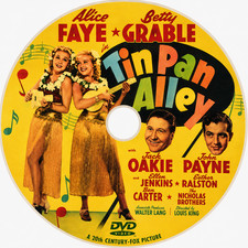 Tin Pan Alley (1940) Betty Grable Musical Romance DVD &ndash; Collector's Edition
