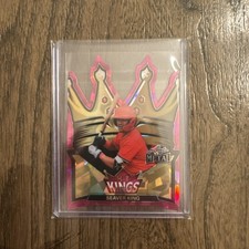 2026 Leaf Metal Hit Kings Pink Crystal Seaver King 1/1 Nationals RC Rookie