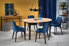 Design Esstisch rund HA-400 ausziehbar Tisch Esstisch 102 - 142cm
