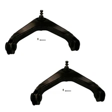 Moog 2pc FrontUpper Control Arm Ball Joint Set For H2 Sierra 2500 Silverado 2500