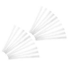 20 PCS Price Tag Card Slot Label Holder Plastic Clear Holders Adhesive