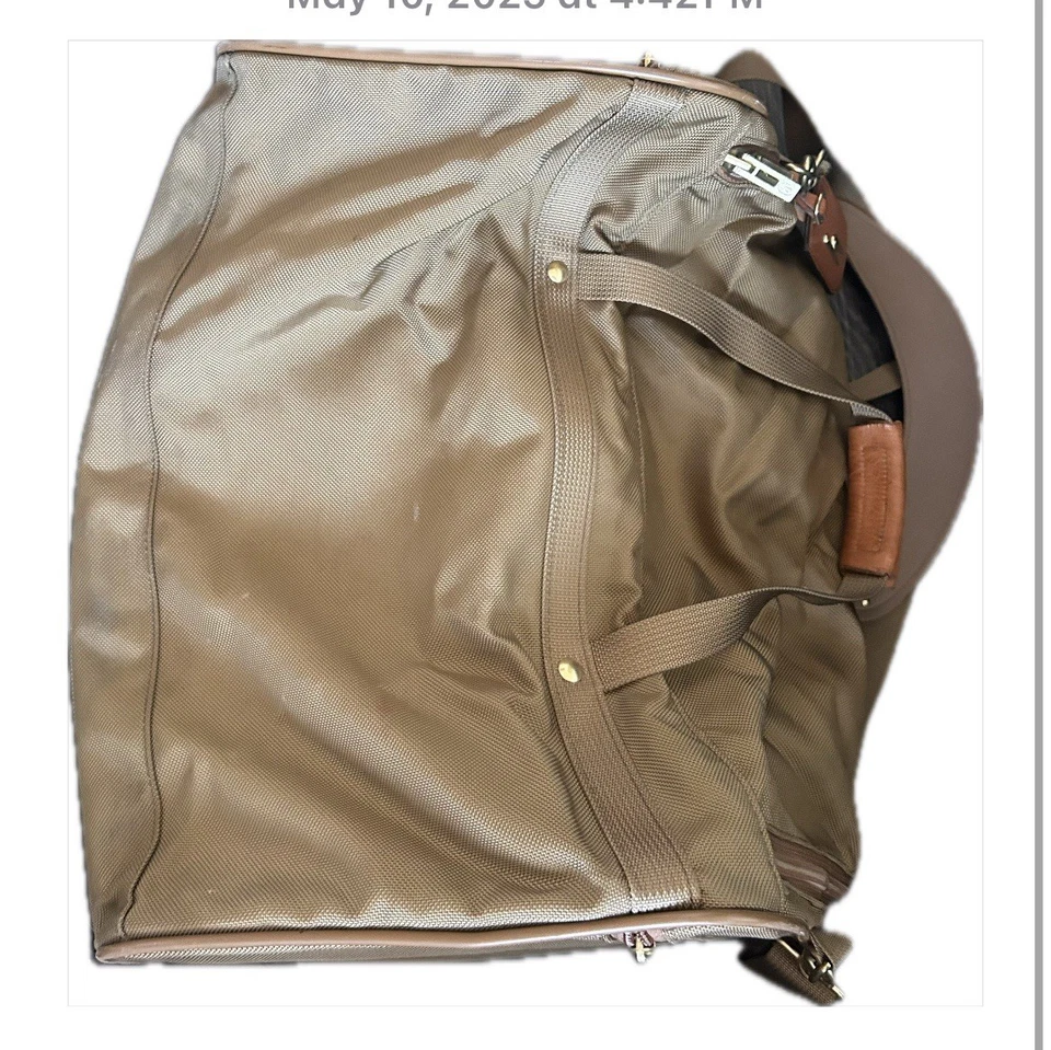 Bolso de viaje Hartmann de nailon con adornos de cuero - De colección Foto 2 de 4