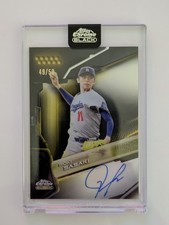 2026 Topps Chrome Black Roki Sasaki Auto /50 #CBA-RS